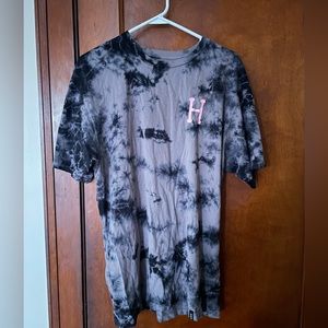 Huf tie dye shirt. Size large